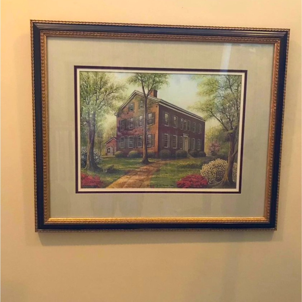 My Old Kentucky Home framed print